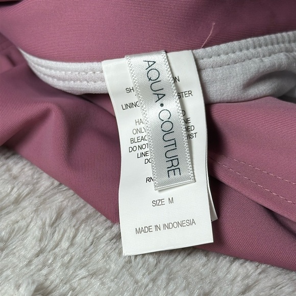 Aqua Couture Purple Swim Separate high waisted swim bottoms size Medium NWT - Picture 4 of 12